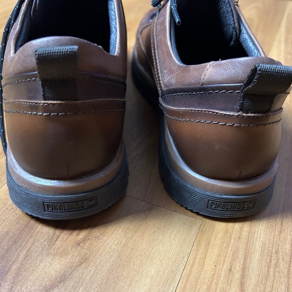 Pikolinos Brown Leather Oxfords with Comfort Sole‎ main image 15